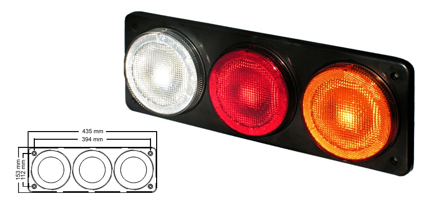 1800MT-3 - SOPORTE 3 FAROS C-R-A